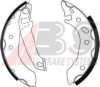 MAZDA 1E012638Z Brake Shoe Set